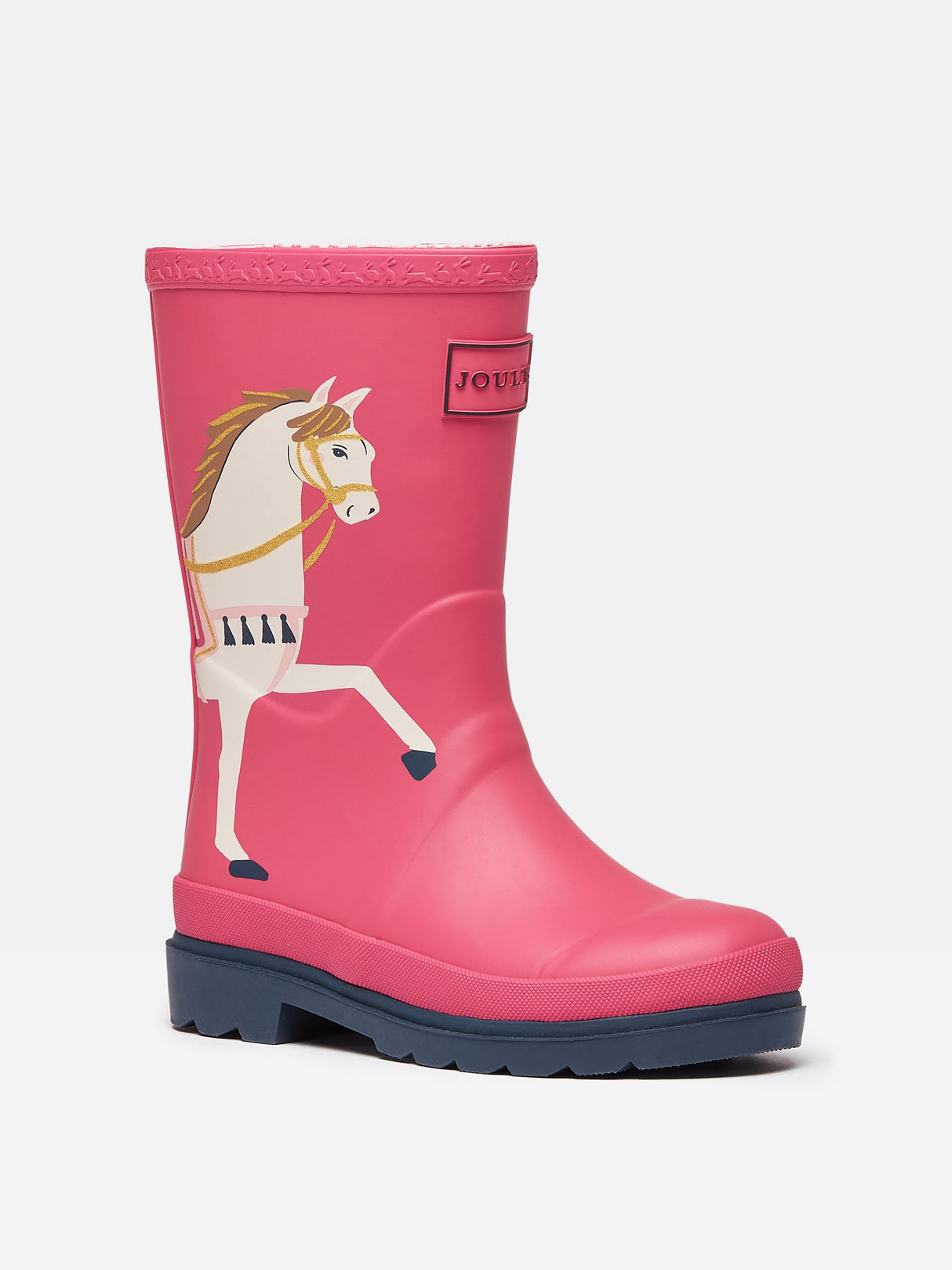 Joules SPLASHWELL Girls Wellies Horse