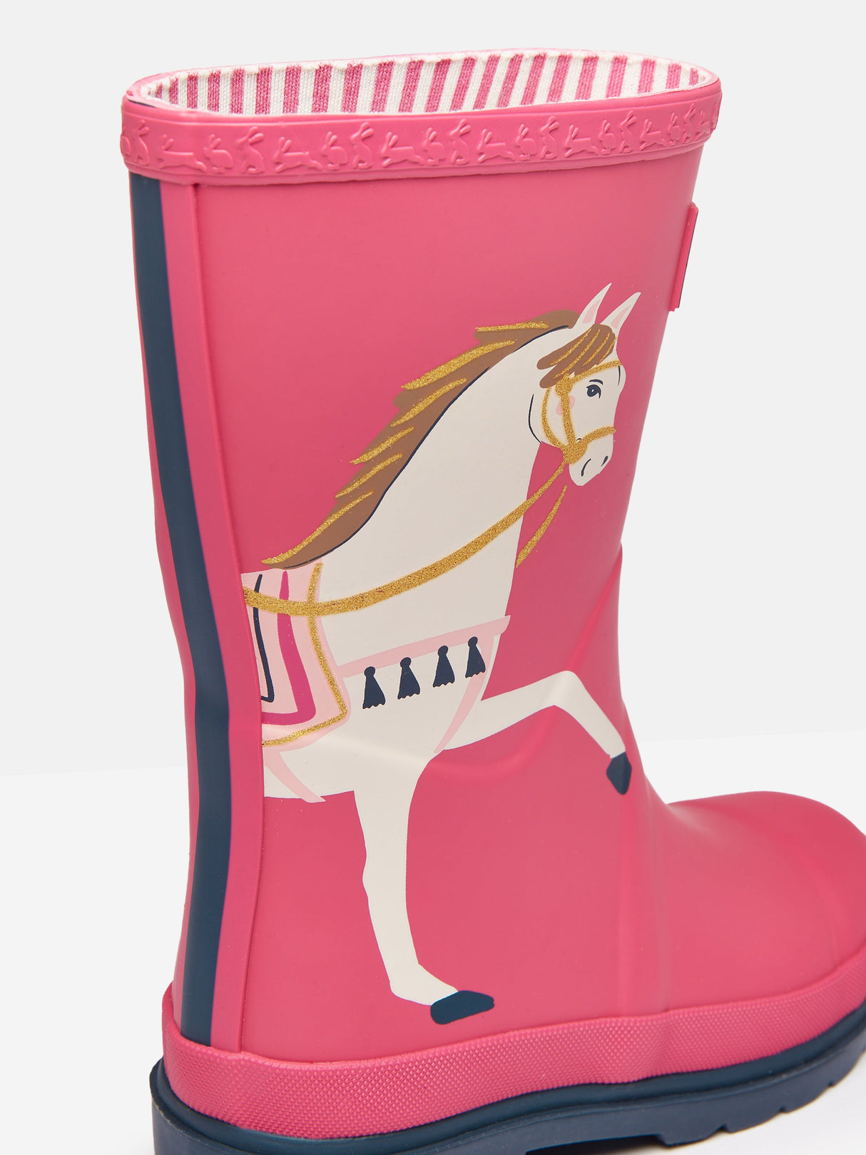 Joules SPLASHWELL Girls Wellies Horse