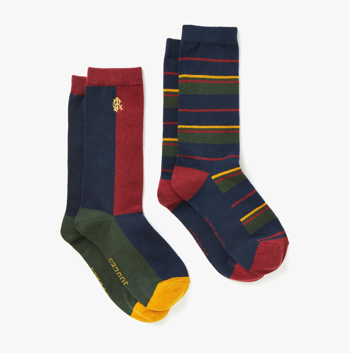 Joules KINGSBURY 2-Pack Mens Socks Harlequinn