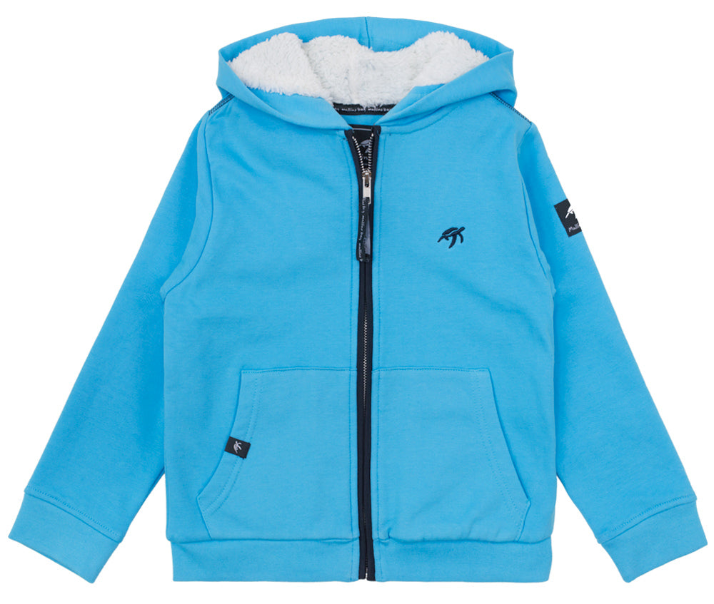 Childrens Boatyard Full Zip Hood - Breeze