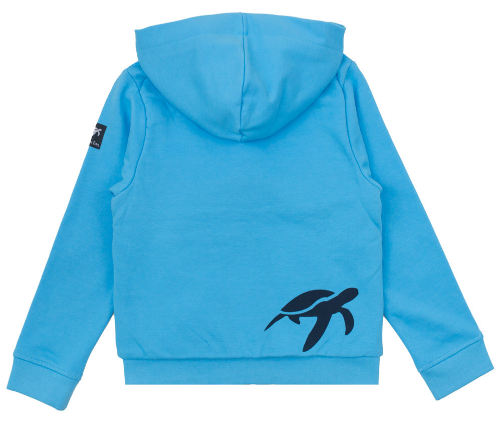 Childrens Boatyard Full Zip Hood - Breeze
