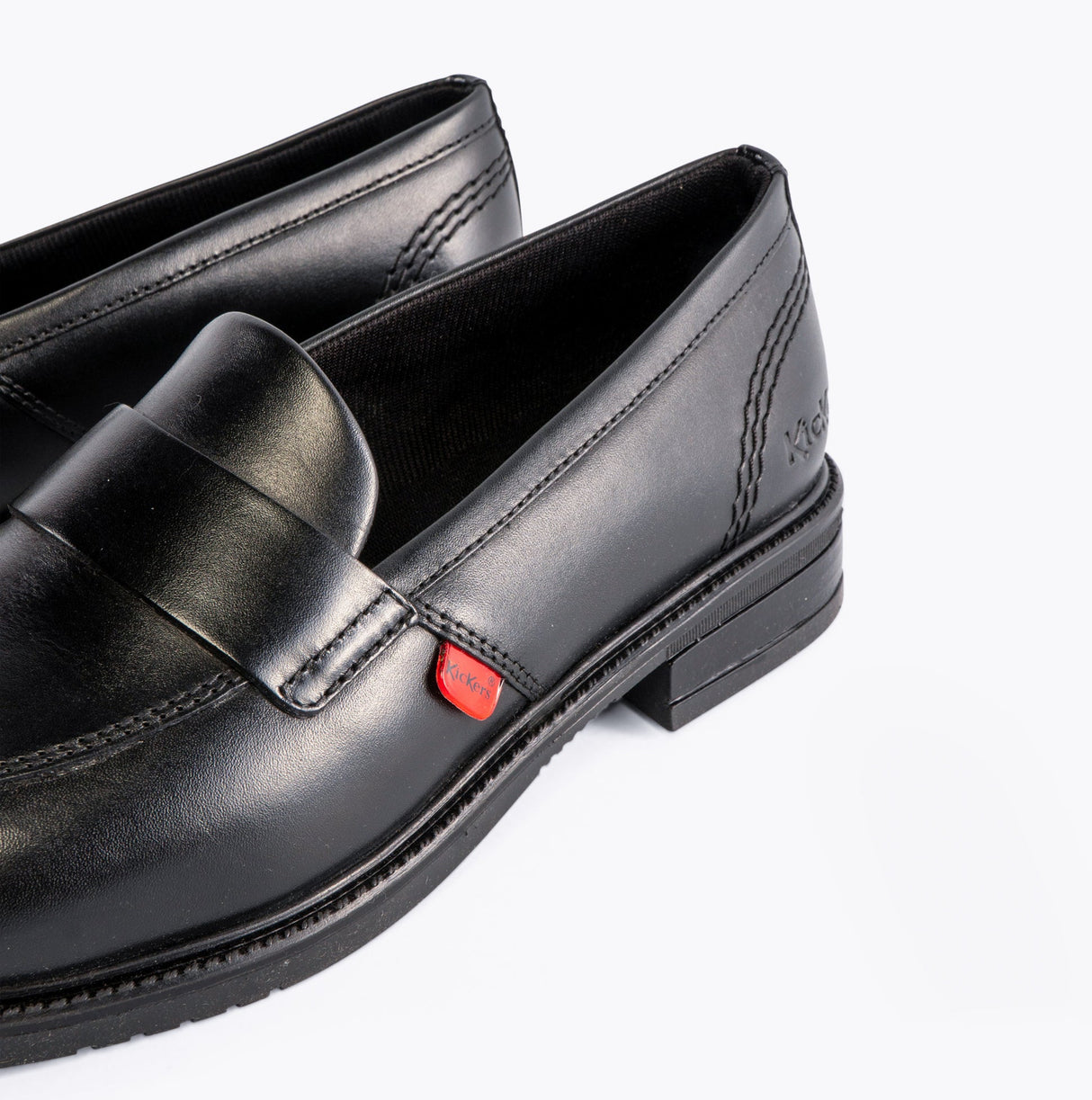 Kickers 114819 LACH Girls School Shoes Black