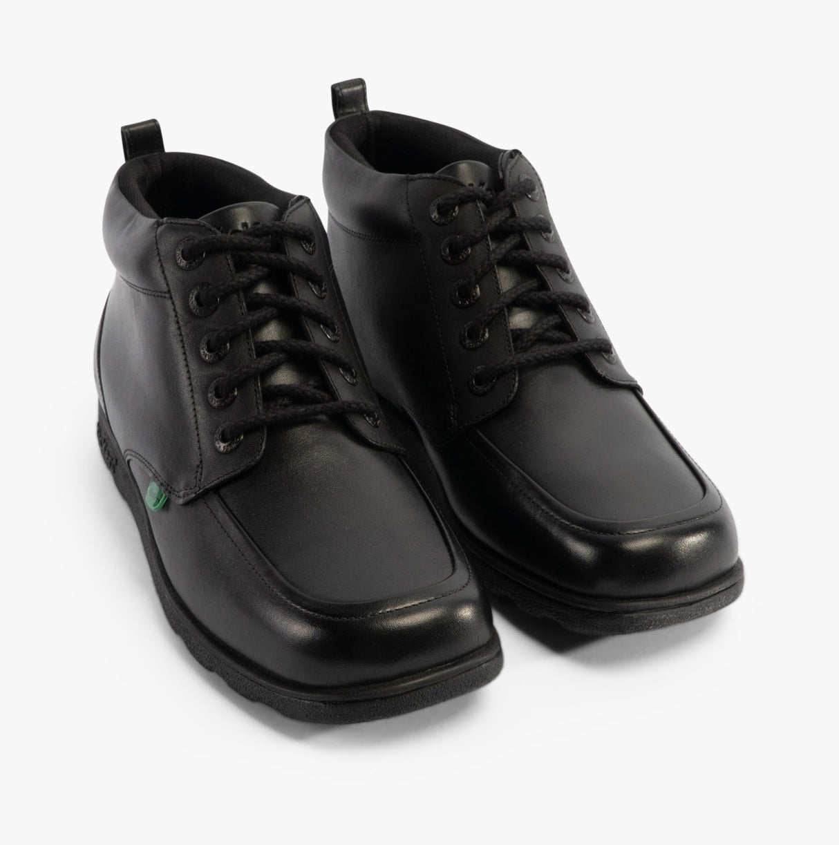 Kickers 117606 FRAGMA CHUK Boys School Boots Black