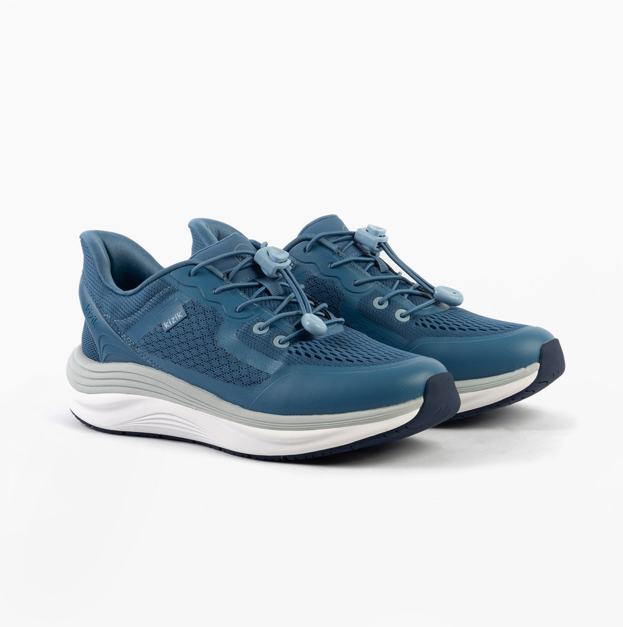 Kizik LONDON Womens Trainers Coronet Blue