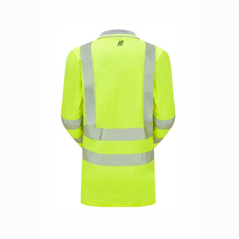 PULSAR LIFE LFE953 / LFE954 Ladies Long Sleeve Sustainable Hi-Vis Polo Shirt