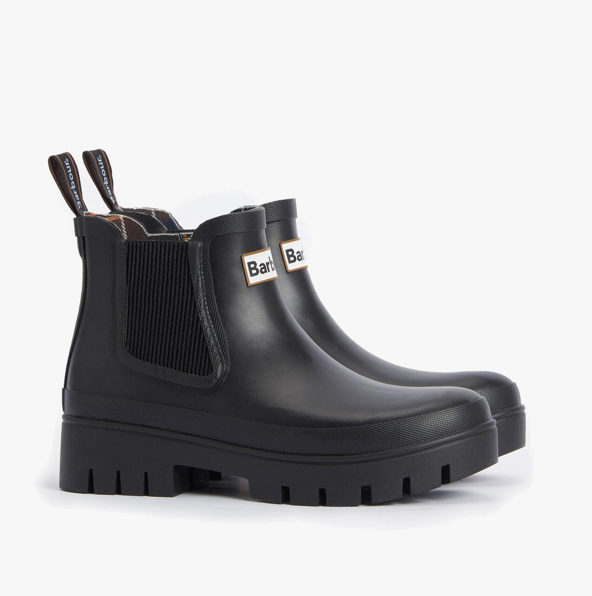 Barbour HALTON Womens Chelsea Wellies Black