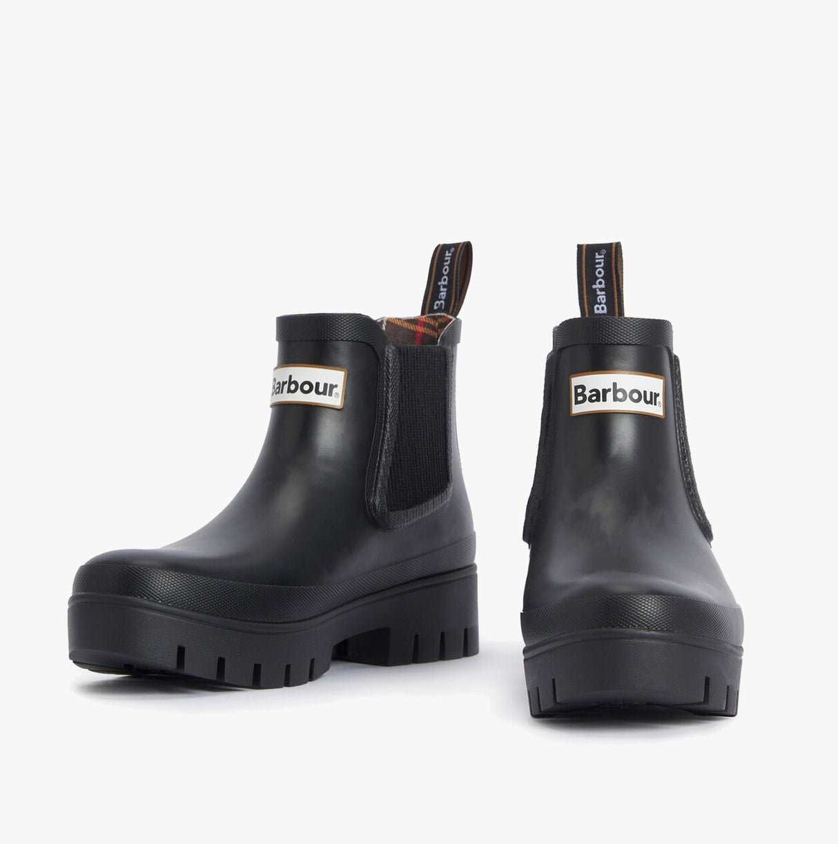 Barbour HALTON Womens Chelsea Wellies Black