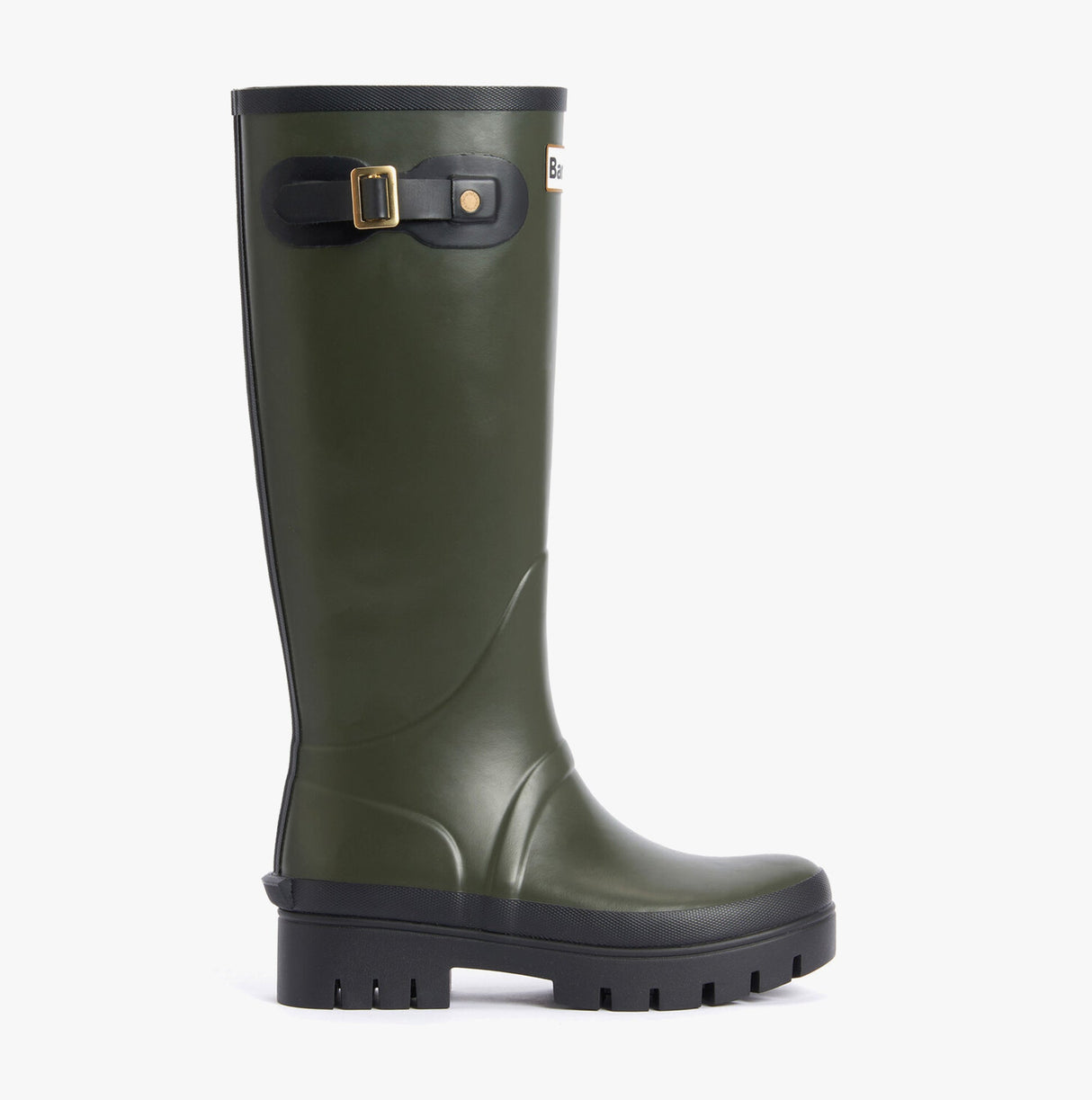 Barbour SNOWDON Womens Tall Wellies Olive/Black