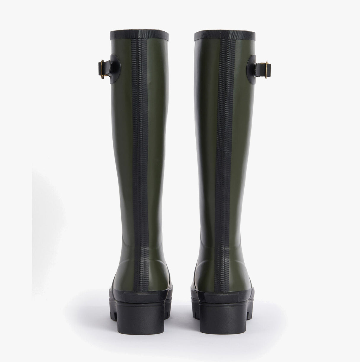 Barbour SNOWDON Womens Tall Wellies Olive/Black