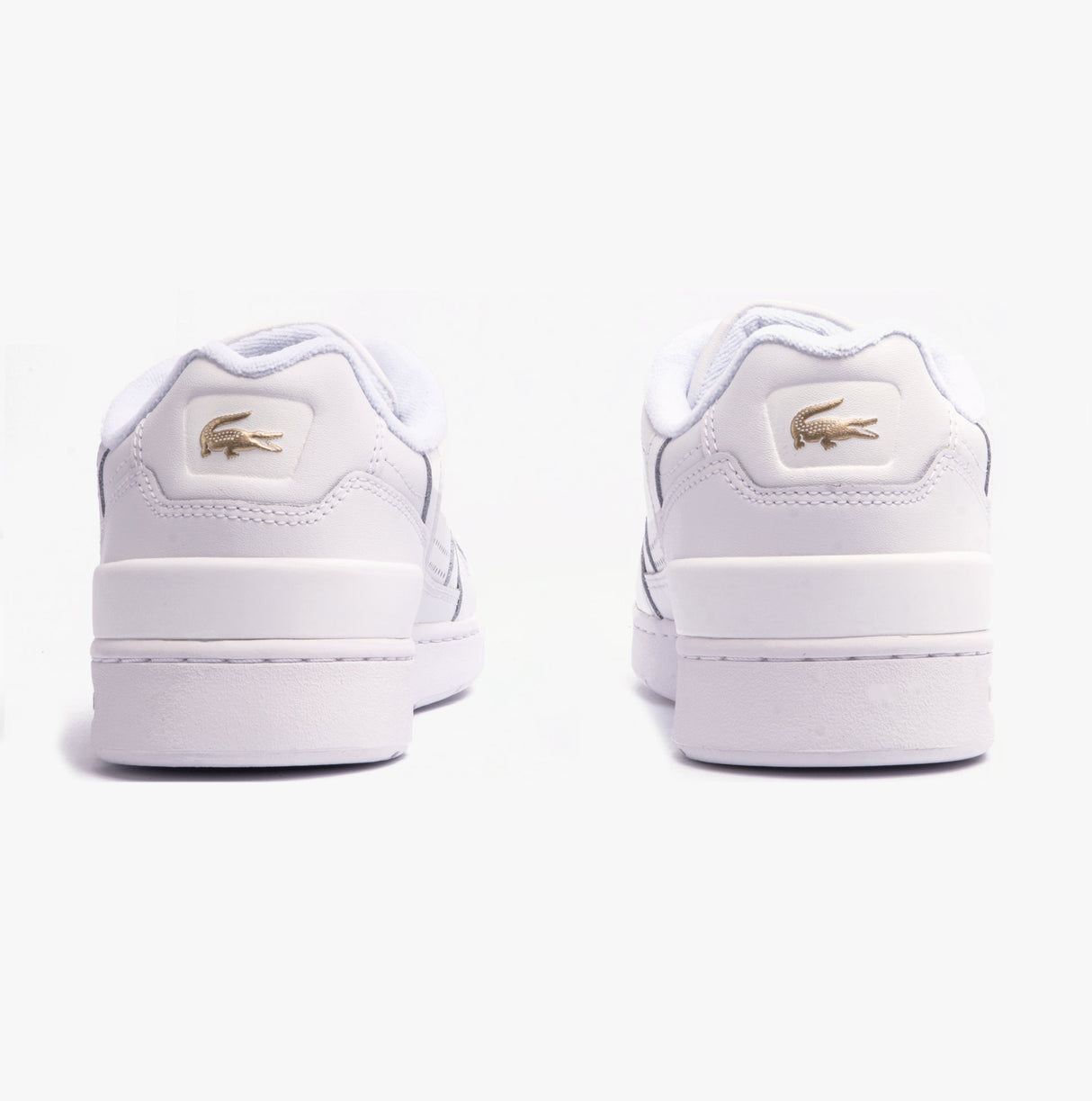 Lacoste T-CLIP 124 1 Womens Trainers White/Gold