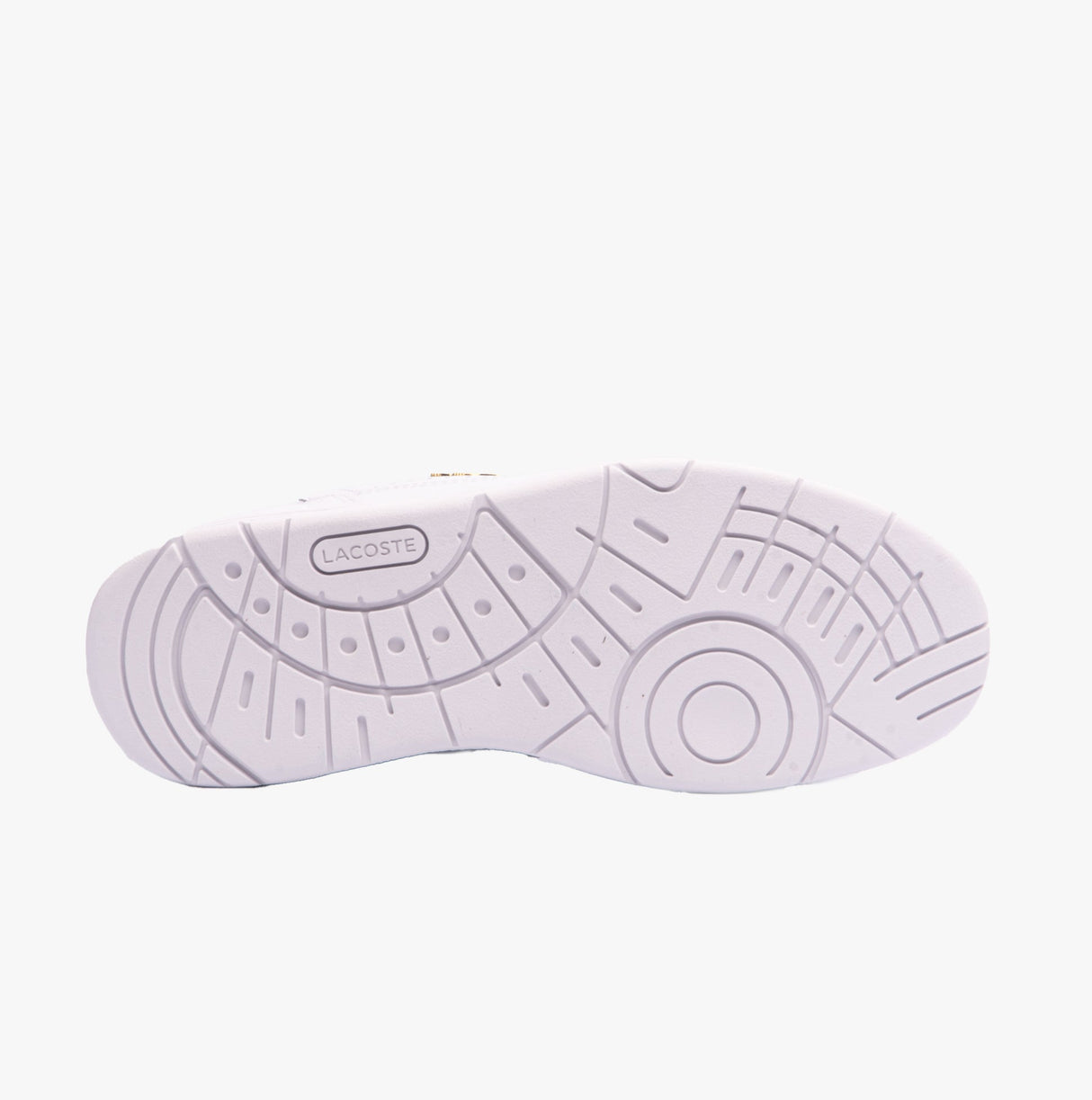 Lacoste T-CLIP 124 1 Womens Trainers White/Gold