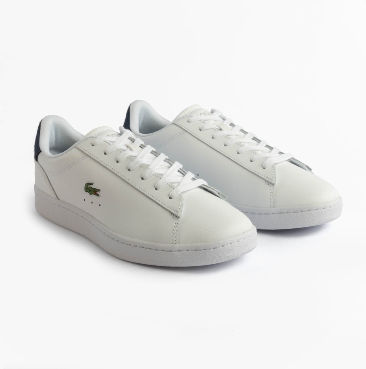 Lacoste CARNABY SET Mens Court Trainers Trainers White/Navy