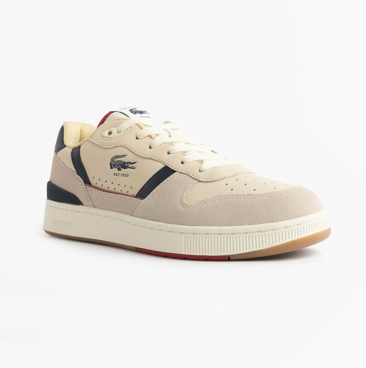 Lacoste T-CLIP SET Mens Casual Trainers Trainers Off White/Gum