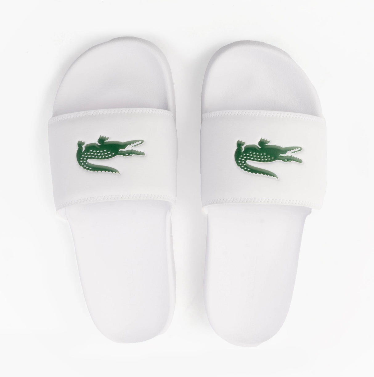 Lacoste SERVE SLIDE 0.0 Mens Slides White/Green