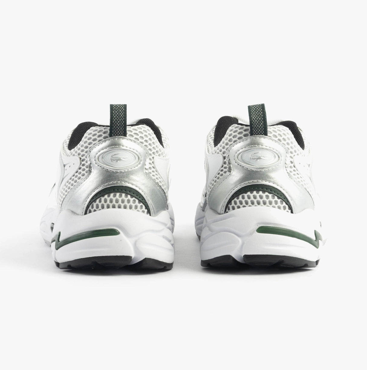 Lacoste STORM 96 2K Mens Trainers White/Dark Green