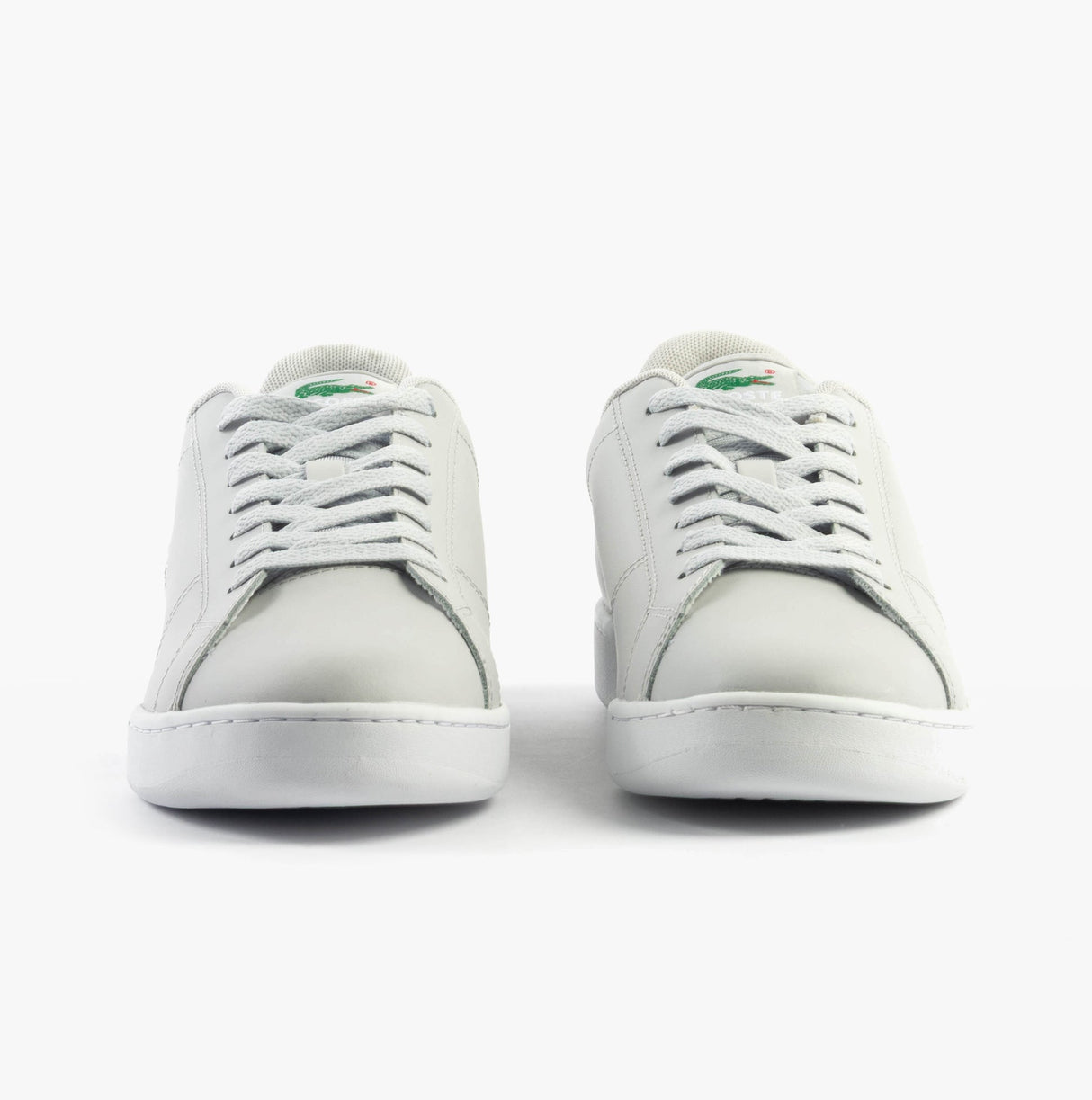 Lacoste CARNABY CUP Mens Trainers Light Grey/White