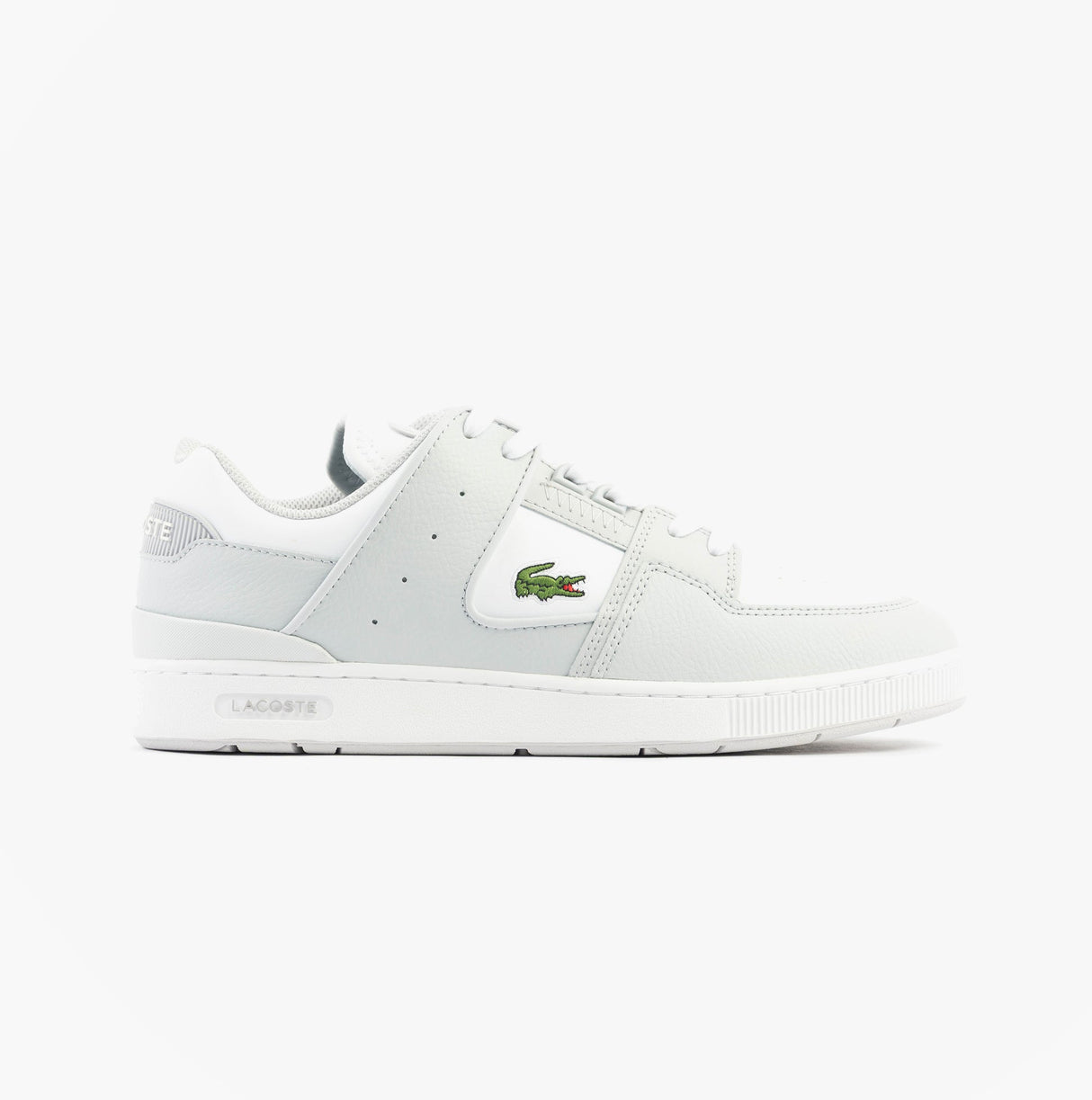 Lacoste COURT CAGE Mens Trainers Light Grey/White