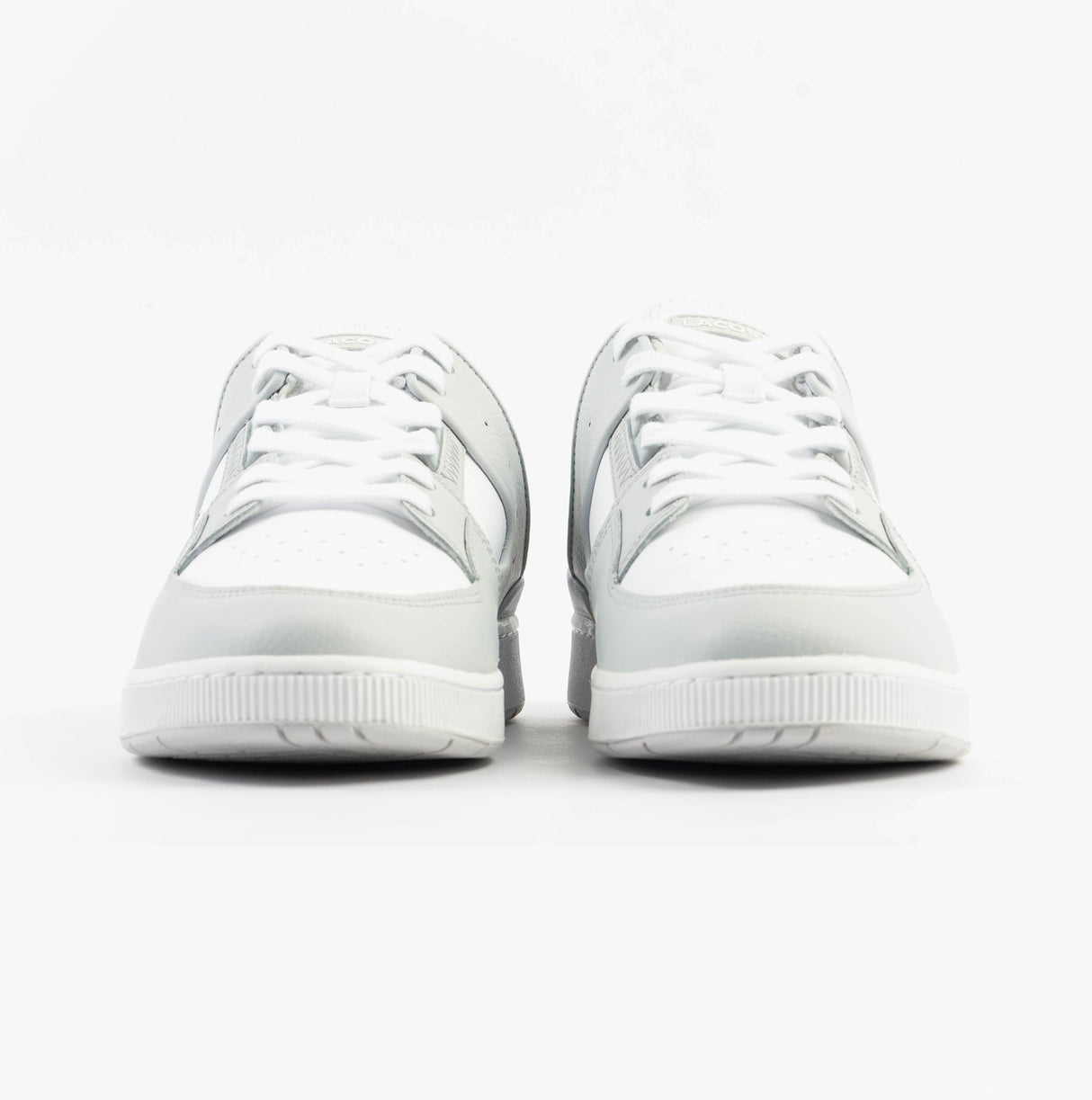 Lacoste COURT CAGE Mens Trainers Light Grey/White