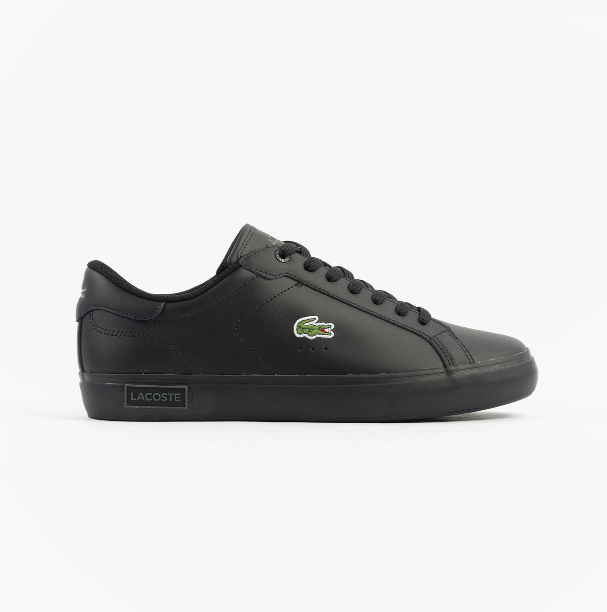 Lacoste POWERCOURT Mens Trainers Black