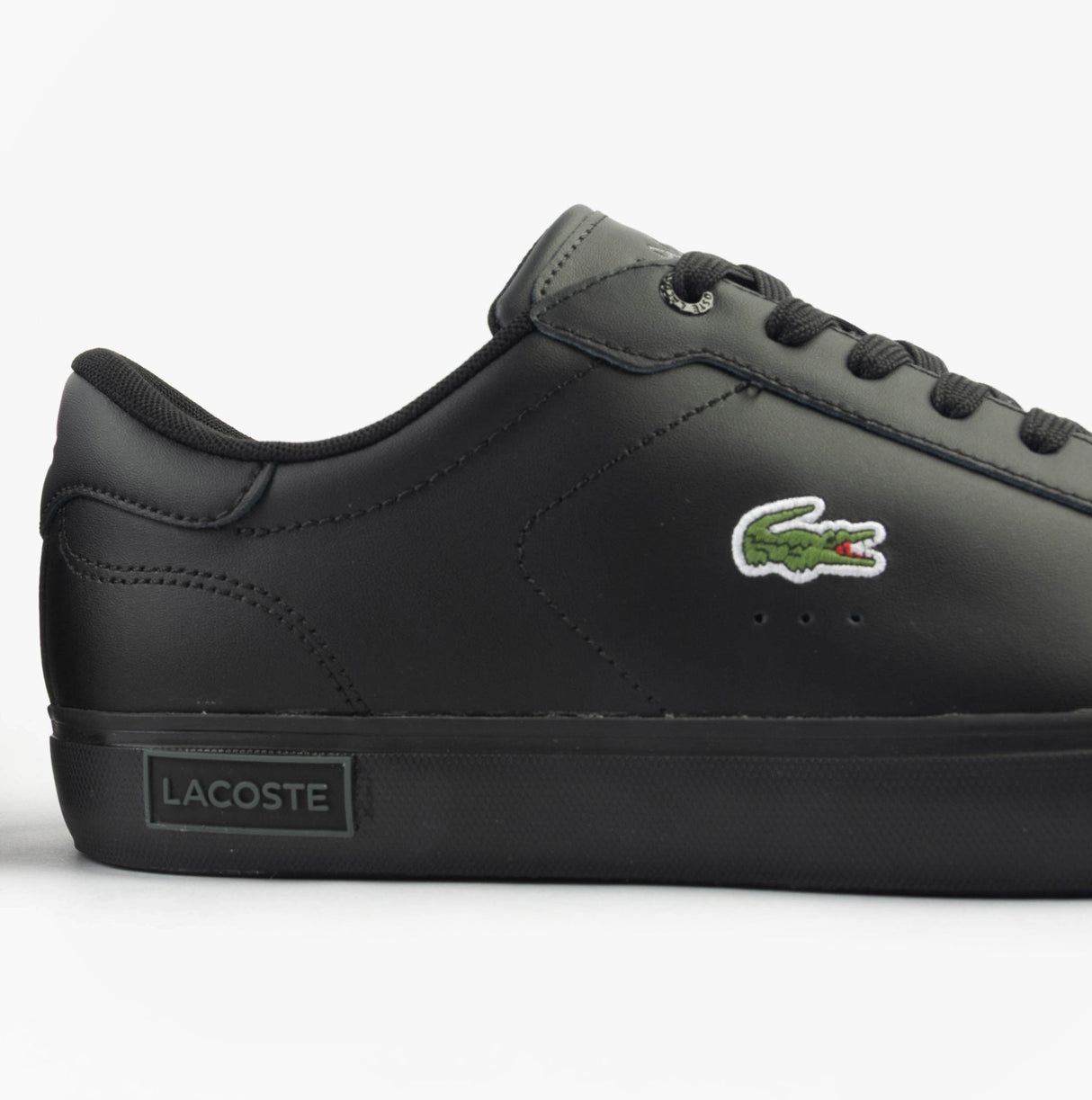 Lacoste POWERCOURT Mens Trainers Black