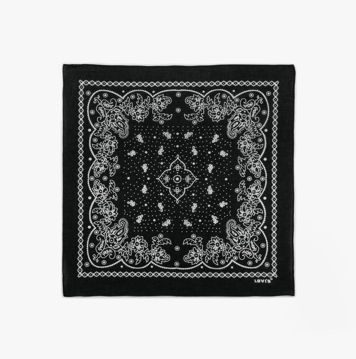 Levi's PAISLEY BANDANA Mens Scarf Black