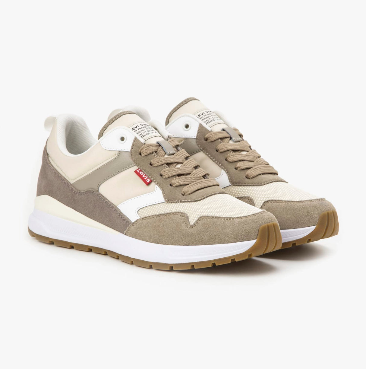 Levi's OATS REFRESH Mens Trainers Off White