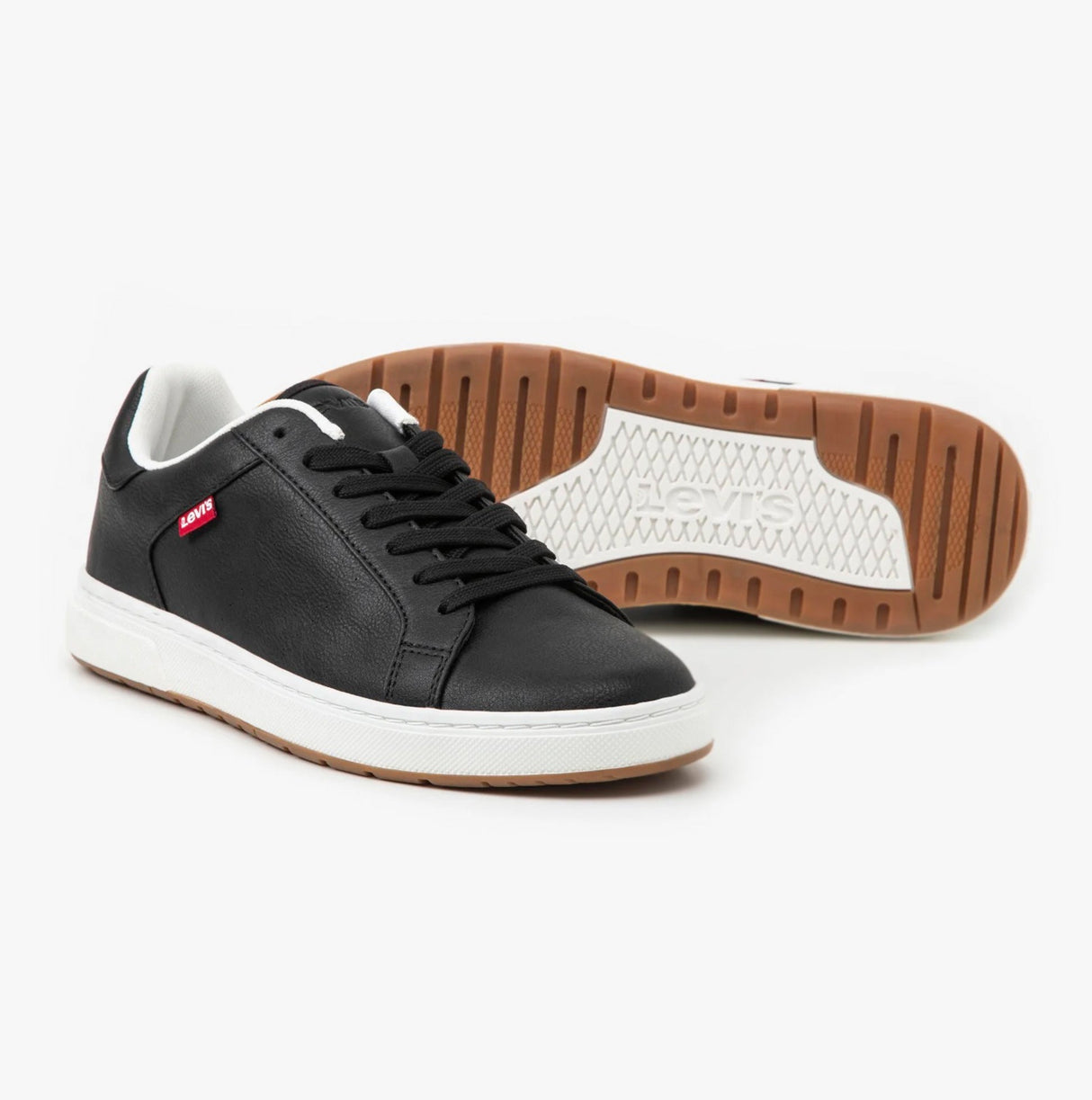 Levi's PIPER Mens Trainers Full Black