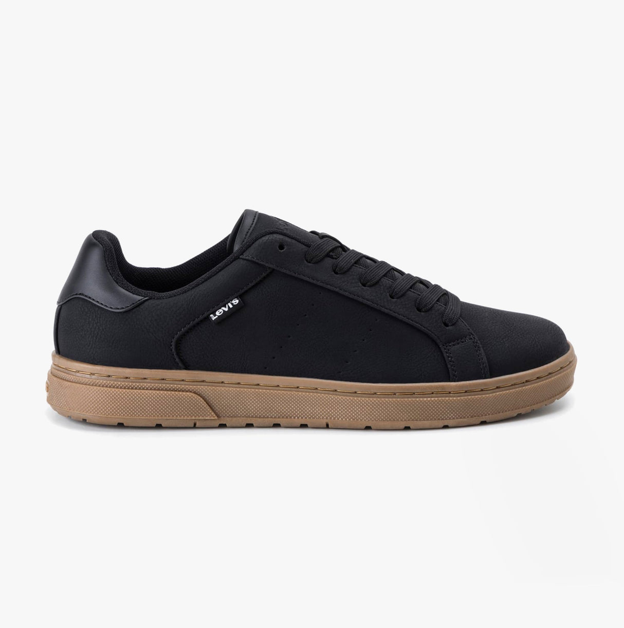 Levi's PIPER Mens Trainers Black/Gum