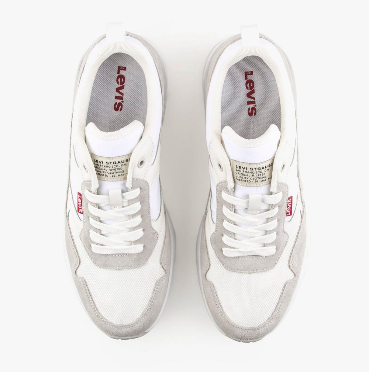 Levi's OATS REFRESH S Womens Trainers Brilliant White