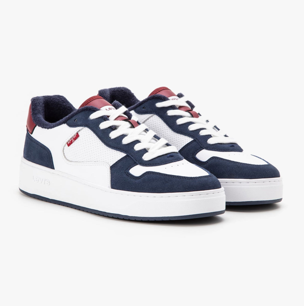 Levi's GLIDE Mens Trainers Regular White