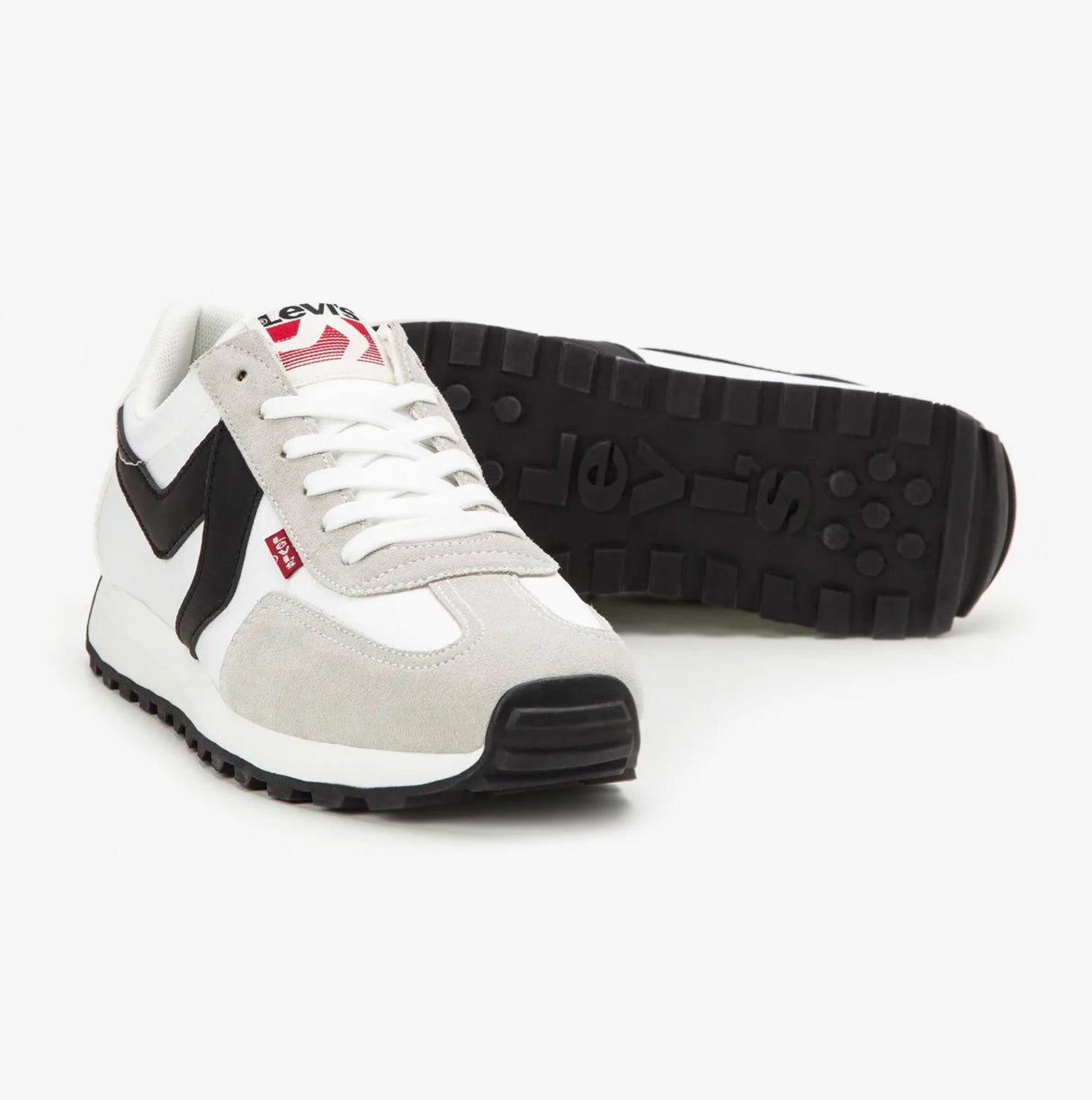 Levi's STRYDER RED TAB Mens Trainers Regular White