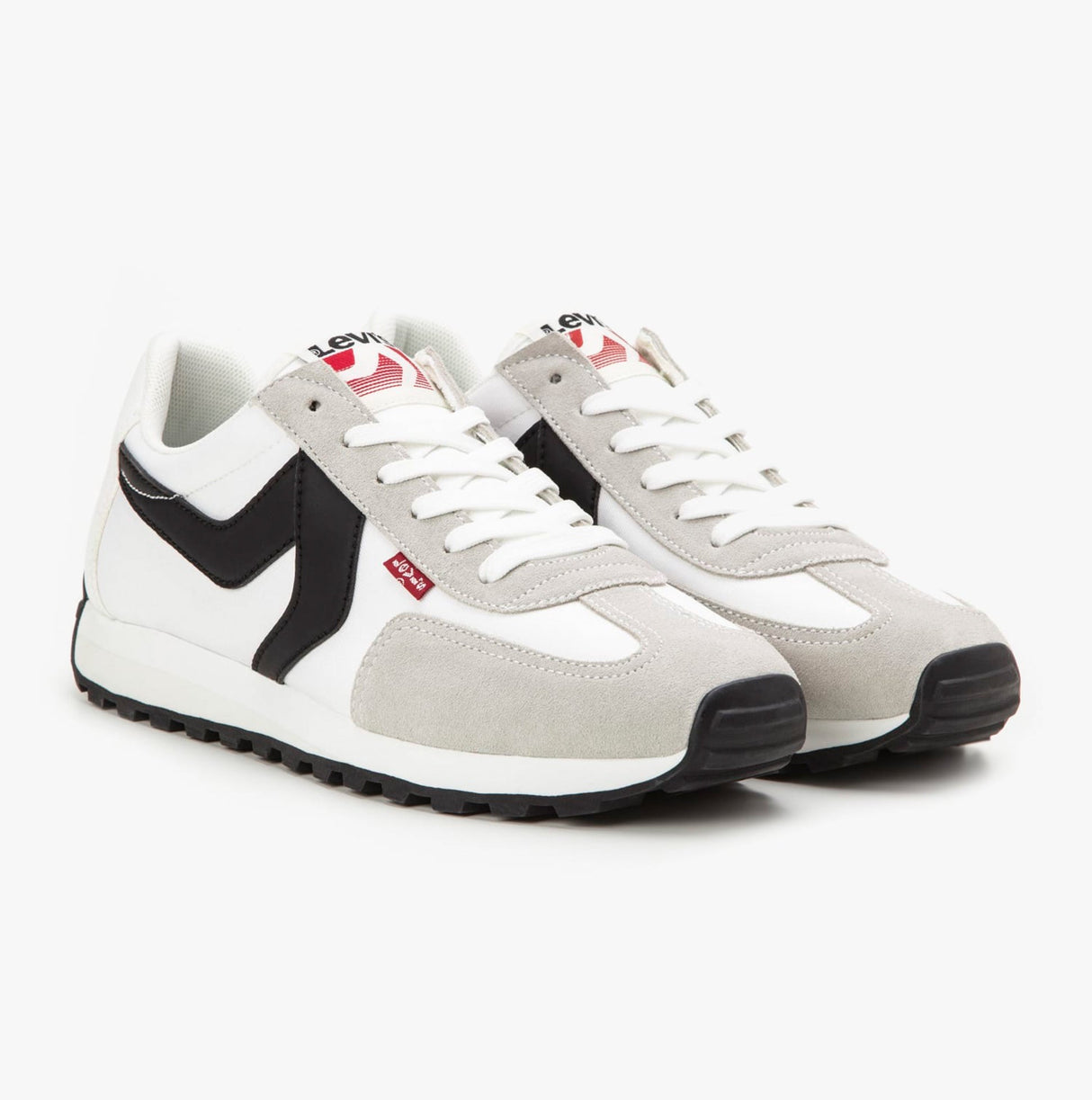 Levi's STRYDER RED TAB Mens Trainers Regular White