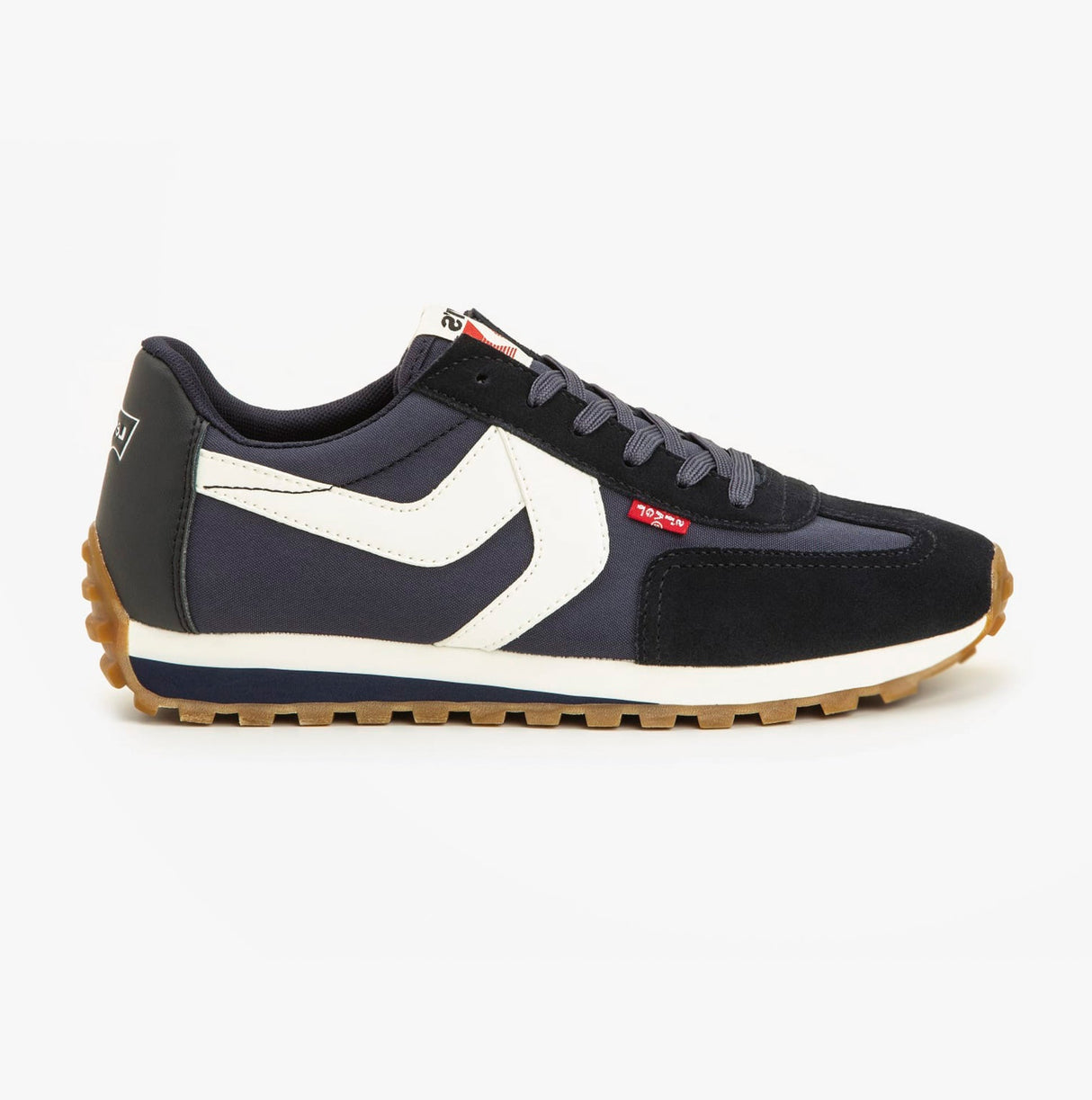 Levi's STRYDER RED TAB Mens Trainers Navy Blue