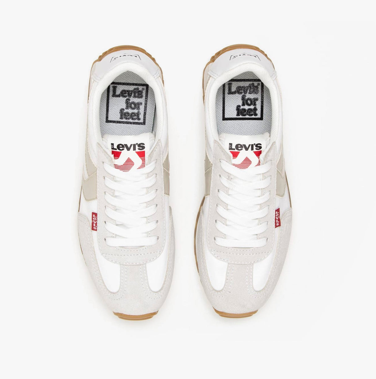 Levi's STRYDER RED TAB S Womens Trainers Regular White