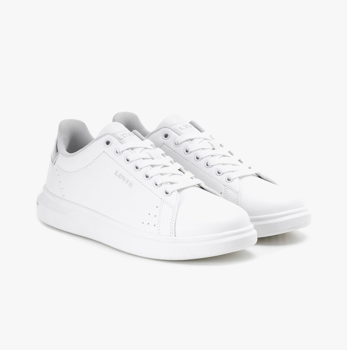 Levi's ELLIS 2.0 Womens Trainers White/Silver