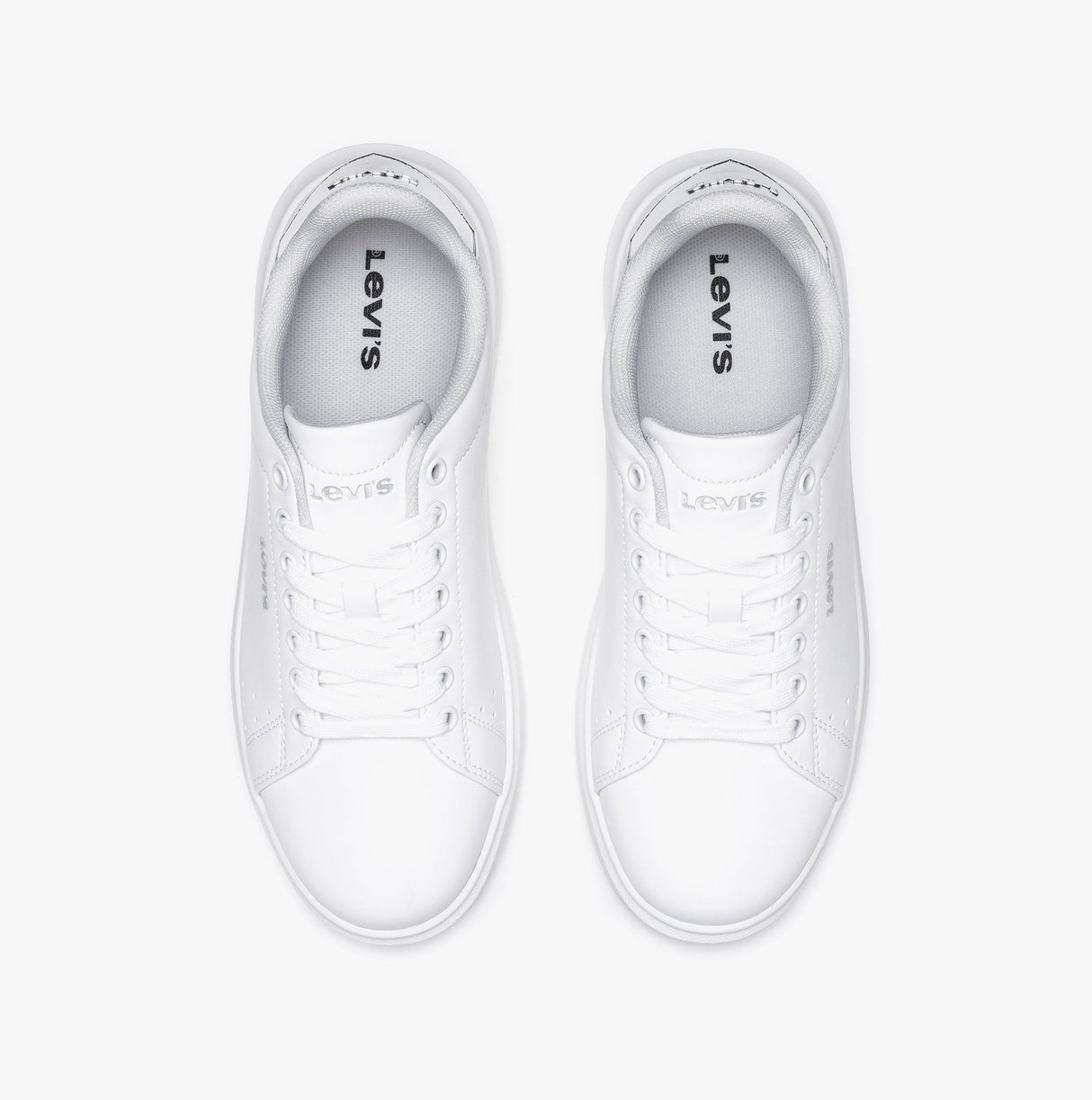 Levi's ELLIS 2.0 Womens Trainers White/Silver