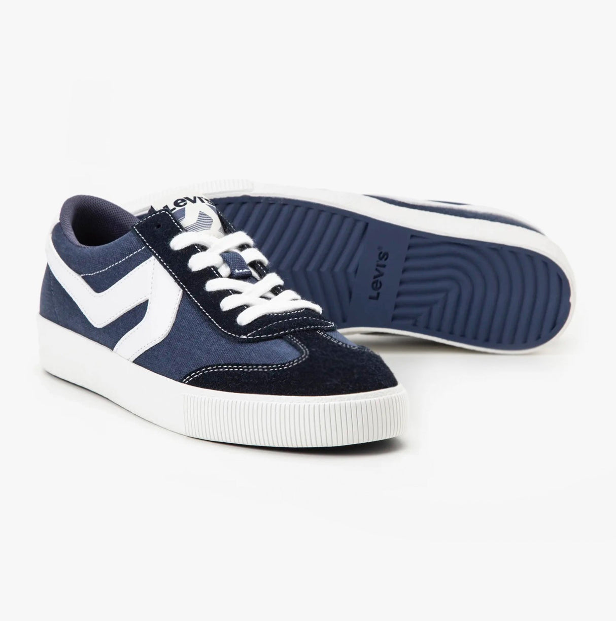 Levi's SNEAK Mens Trainers Navy Blue