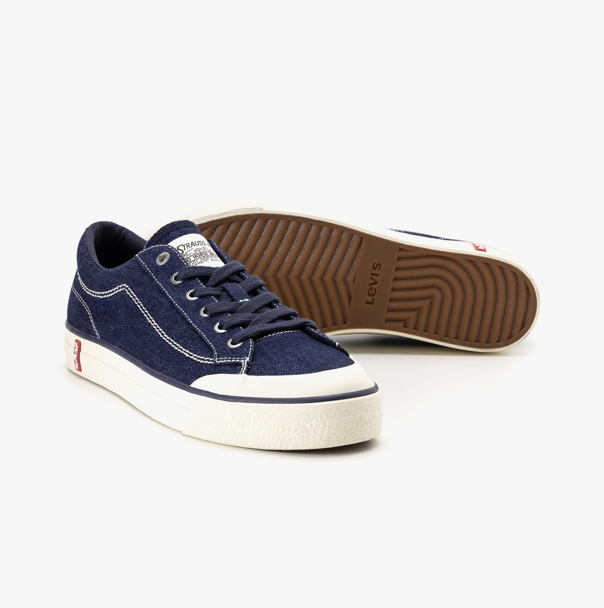 Levi's LS2 Mens Trainers Navy Blue