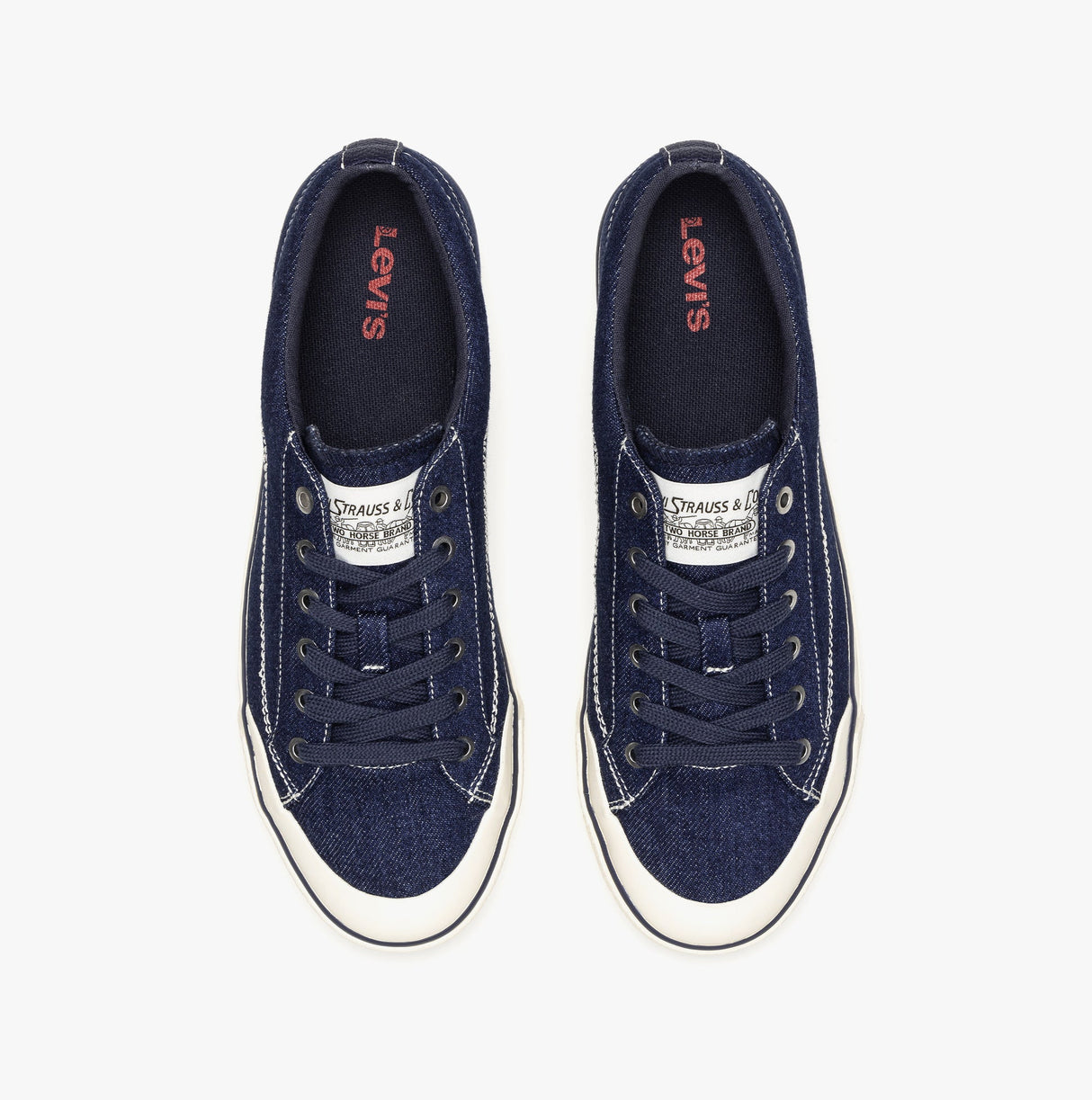 Levi's LS2 Mens Trainers Navy Blue