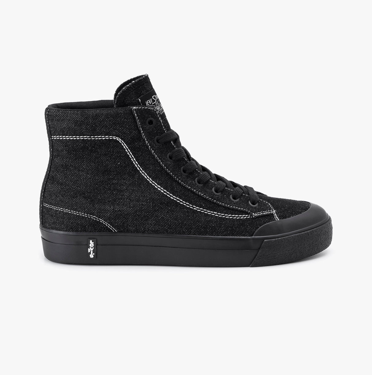 Levi's LS2 MID Mens Trainers Full Black