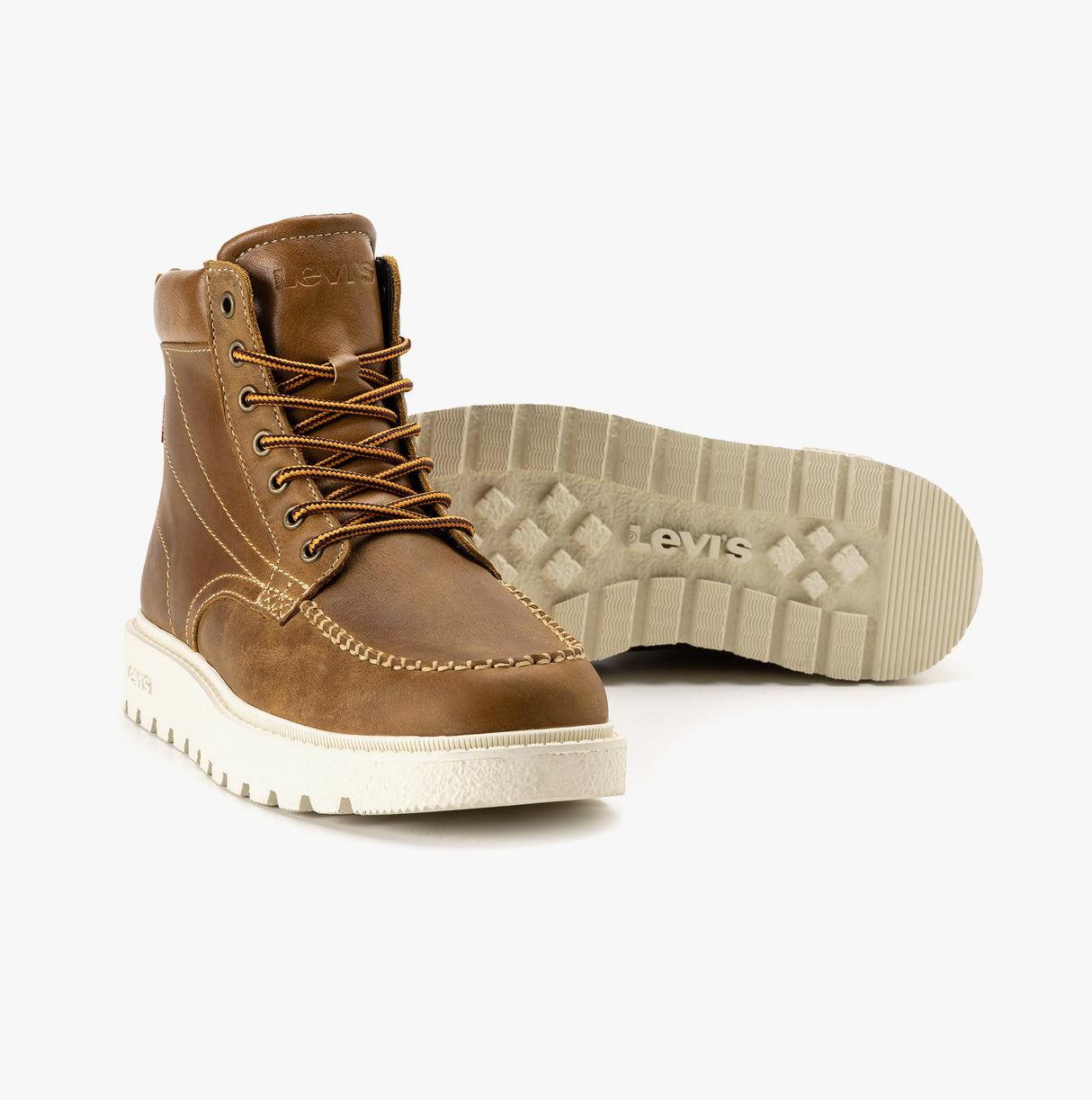 Levi's ABNER RED TAB Mens Boots Brown