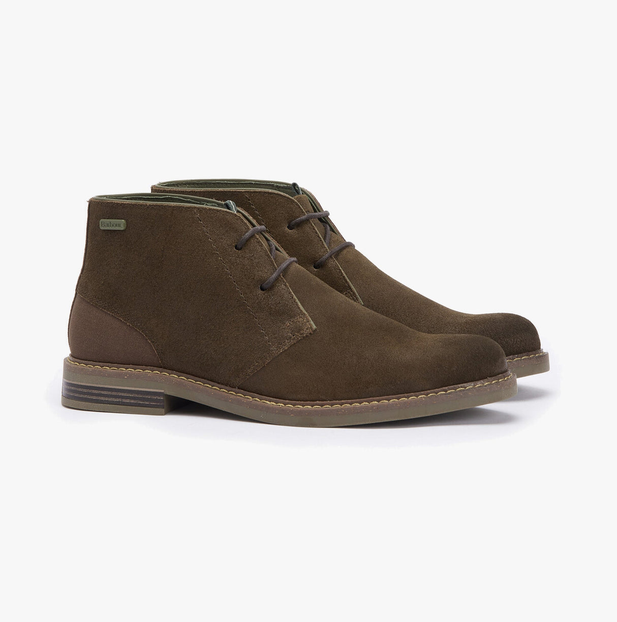 Barbour READHEAD Mens Chukka Boots Khaki