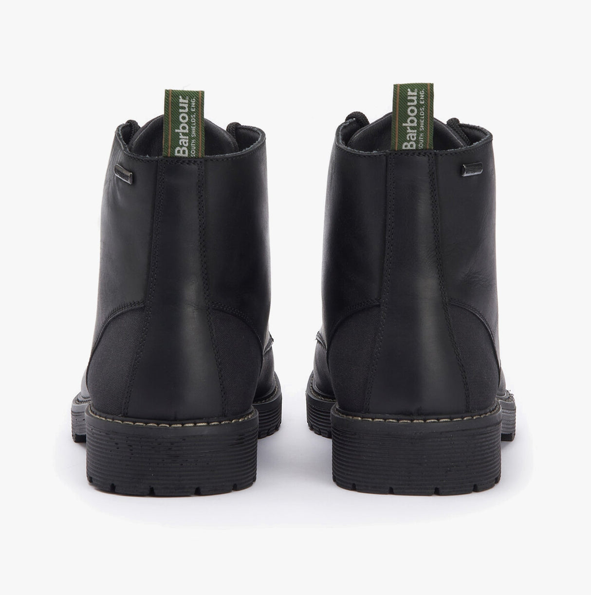 Barbour HARVEY Mens Derby Boots Black