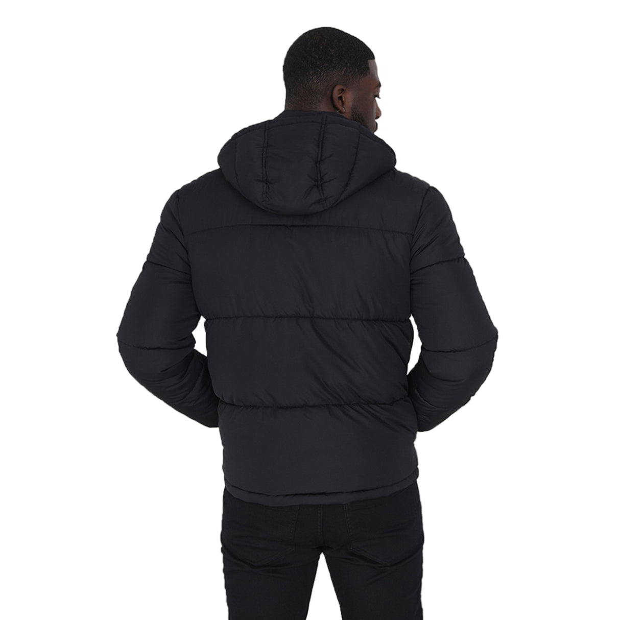 Mens Brave Soul DAVISHOOD Padded Jacket-1