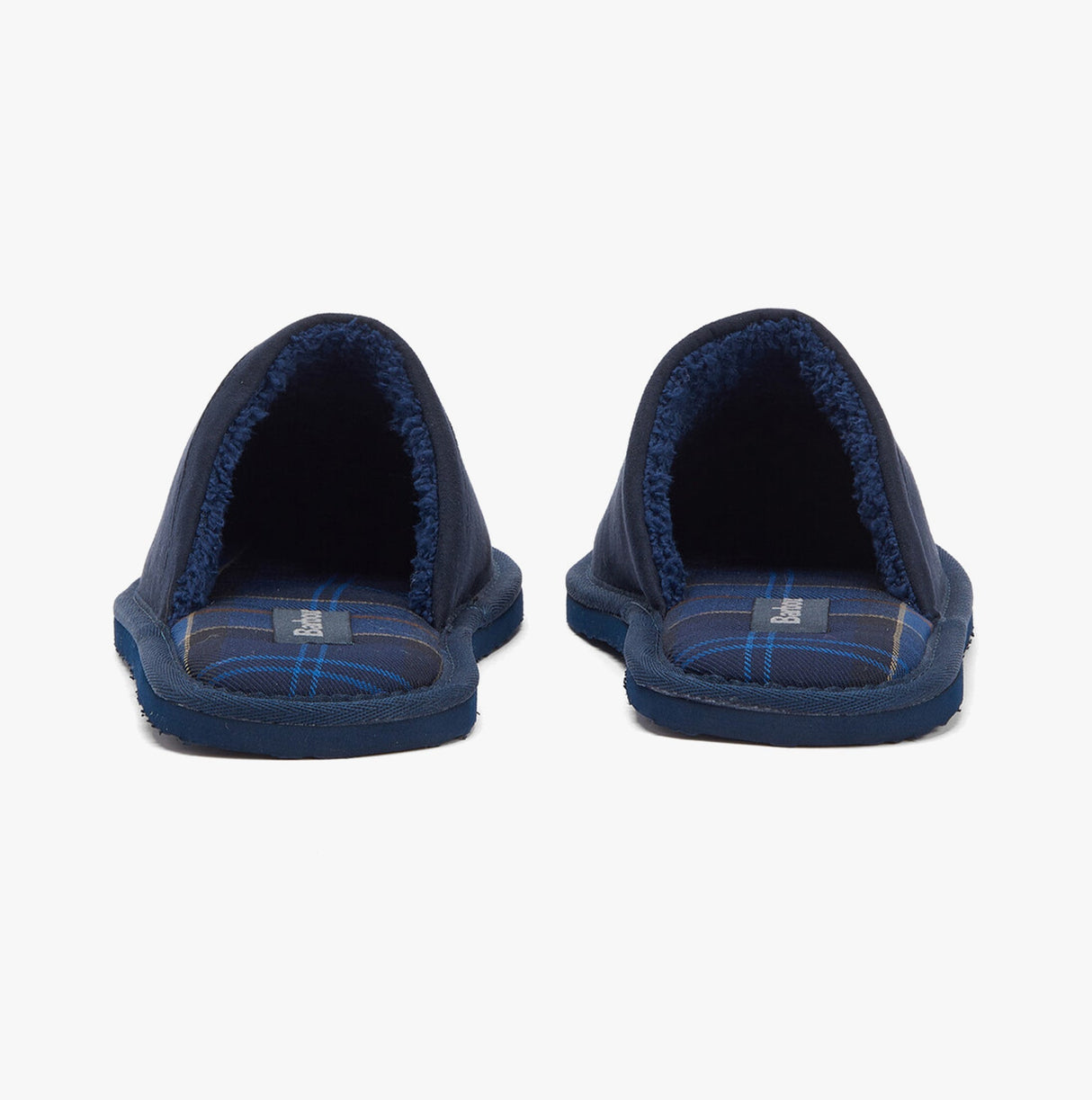 Barbour EVERITT Mens Mule Slippers Navy