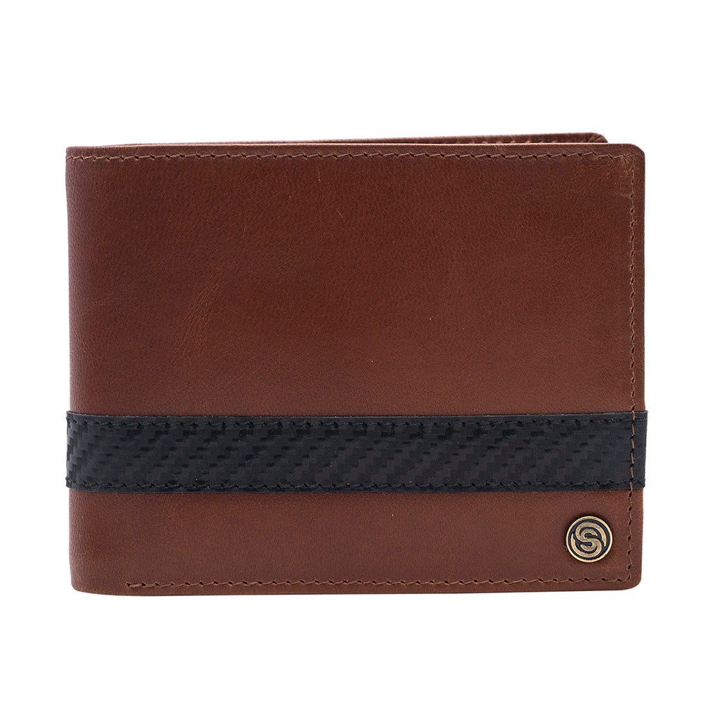 Silver Street London BRESWELL Mens Bi-Fold Wallet Brown