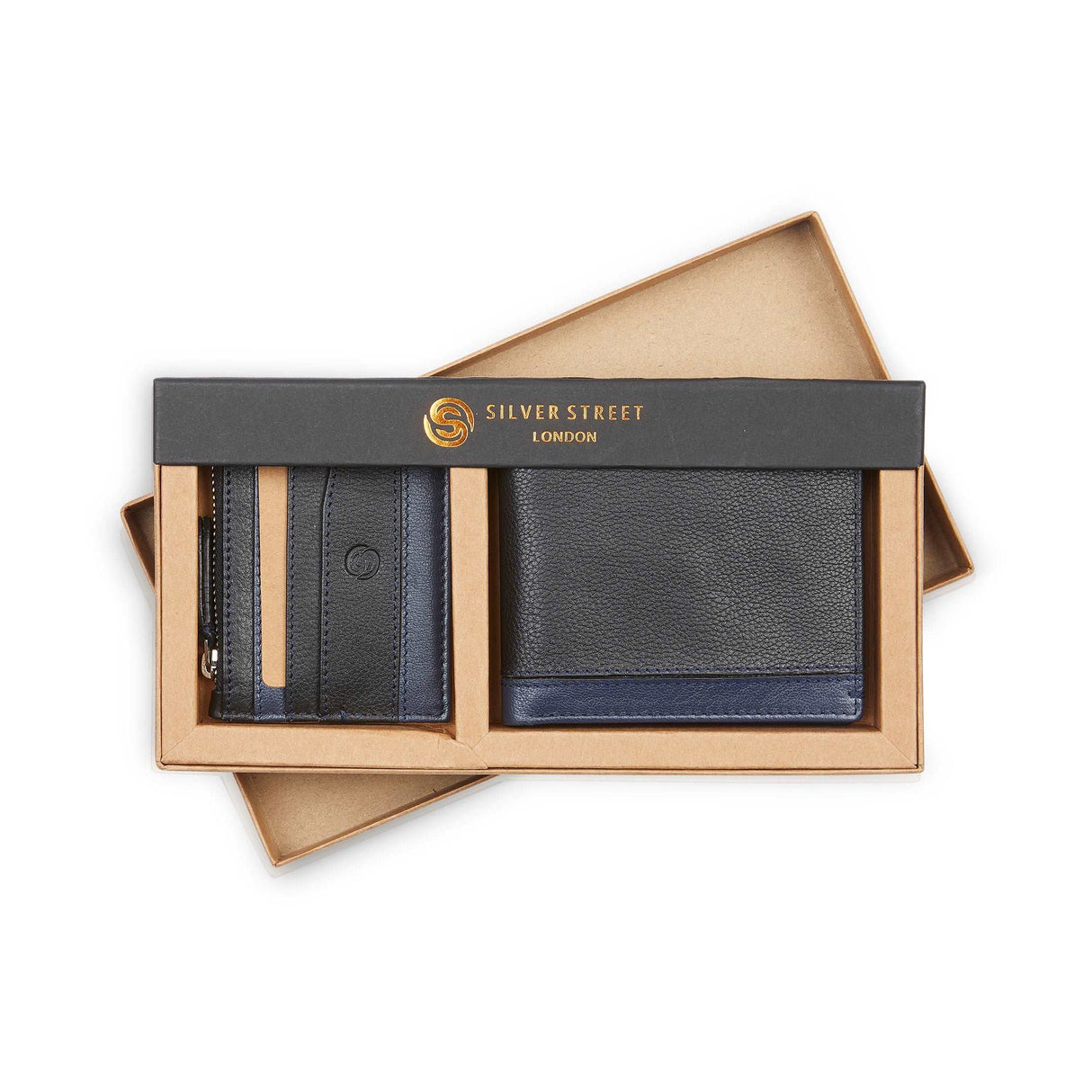 Silver Street London TURIN Mens Wallet Blue