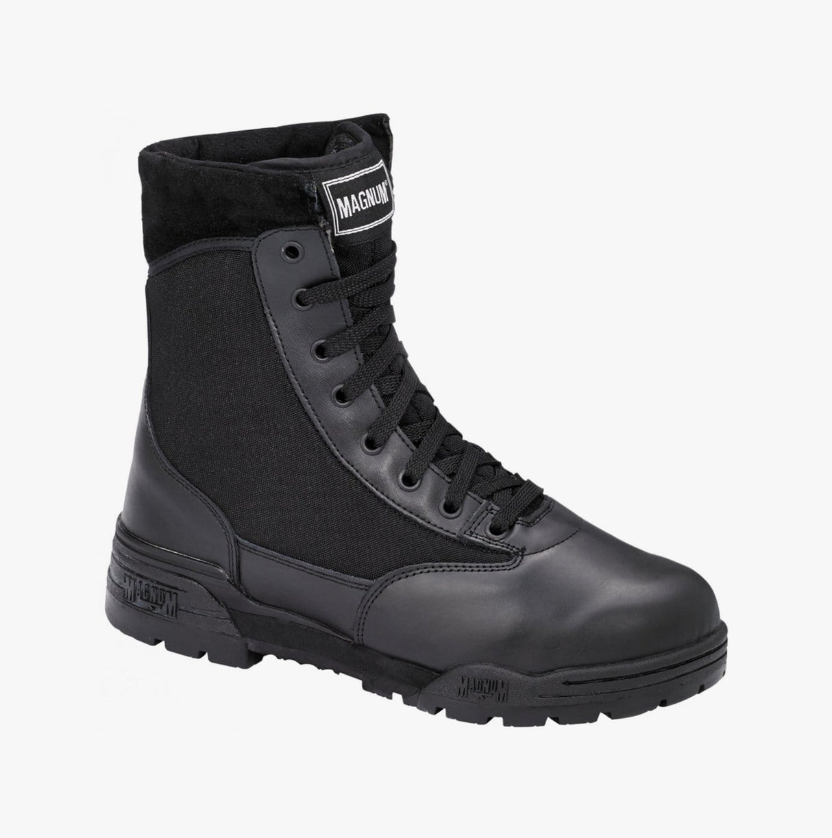 Magnum PANTHER 8.0 SZ Unisex Non-Safety Side Zip Combat Boots Black