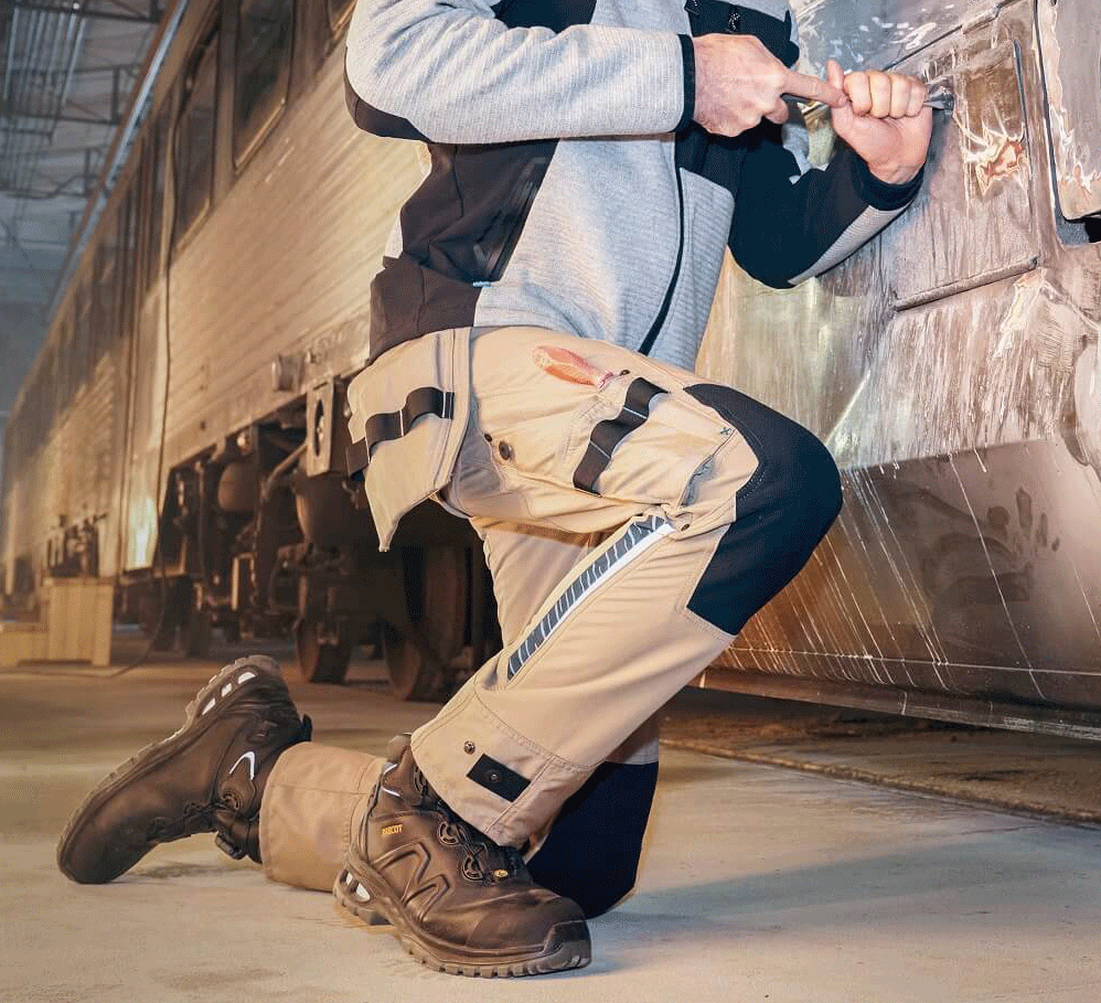 Mascot Advanced 17031 Water-Repellent Stretch Holster Pocket Work Trouser Navy Blue