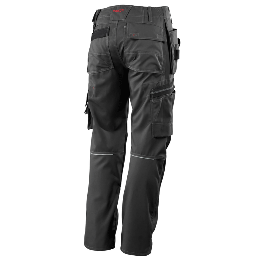 Mascot Lindos 07379 Kneepad Holster Pocket Work Trousers Grey